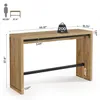 Tribesigns Bartisch, 140 cm Stehtisch mit Metallfußstütze, Produktbild-Vorschau 9