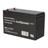 Batterie AGM Multipower MPL1234H-V0, 12V, 8,5Ah, haute Voir les images du produit 6