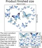 25 Stück Wandtattoo Schmetterlinge Leuchtend, Wandtattoo Produktbild-Vorschau 4