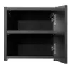 Badezimmerschrank Schwarz Matt, Hängend, 30 X 30 Cm, 1 Tür, Produktbild-Vorschau 3