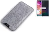 K-S-Trade Filz Handyhülle kompatibel mit Samsung Galaxy A70 Produktbild-Vorschau 1