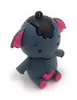 Onwomania Elefant Zoo Tier in Blau USB Stick in Alu Produktbild-Vorschau 2