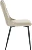 byLIVING Esszimmerstuhl 2er Set CARLO / Webstoff taupe / Produktbild-Vorschau 9