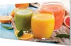 Glasbilder 120x60 Wandkunst Cocktails farbige Gläser Produktbild-Vorschau 1