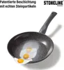 STONELINE® CERAMIC Keramik Bratpfanne 24 cm | mit Deckel Produktbild-Vorschau 4
