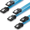 deleyCON 3x 50cm SATA III Kabel im Set S-ATA 3 Datenkabel - Produktbild-Vorschau 1
