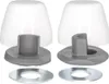 Two plumbing connection sets are shown against a white background. Produktbild-Vorschau