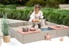 MUDDY BUDDY® Sandkasten „Wild Bear“ warmgrau - puderrosa Produktbild-Vorschau 3