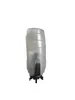 A transparent gray water tank with a black handle and base, isolated on a white background. Produktbild-Vorschau