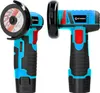 Akku-Winkelschleifer, 76mm Schleifscheibe, mit Ladegerät Produktbild-Vorschau 2