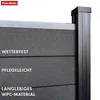 WPC plot Kronos s robustními hliníkovými sloupky 180x180 cm Náhled obrázku produktu 3