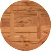 Tischplatte Ø60x2,5 cm Rund Massivholz Akazie 370050 Produktbild-Vorschau 5