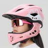 Casque Rockbros TT-32002 pour enfants 54-58 cm rose Voir les images du produit 3