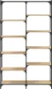 Bibliothèque Chêne Sonoma 100x32x170 cm Bois composite et Voir les images du produit 4