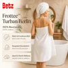Betz Frottee Turban Berlino – Set da 2 copricapo in cotone Anteprima dell’immagine prodotto 6