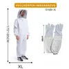 Imkeranzug mit Handschuhen – XL, Vollschutzanzug belüftet & Produktbild-Vorschau 1