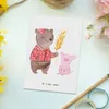 Mr. & Mrs. Panda Grußkarte Bäuerin Herz - Weiß - Geschenk, Produktbild-Vorschau 2