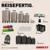 ONBEST Hartschalen Koffer Set | 4-teilig | Champagner | mit Produktbild-Vorschau 11