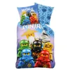 Lego Ninjago Bettwäsche 2-teilig 135x200 80x80 cm aus 100% Produktbild-Vorschau 7