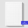A6 Notizblock kariert mit feinem Rand. 10 Stück mit 50 Produktbild-Vorschau 2