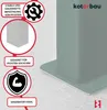 KOTARBAU® 4er Set Pfostenträger für Zaunpfosten 60x40 mm Produktbild-Vorschau 4