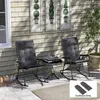 Outsunny, lot de 2 housses pour chaise longue, hydrofuges, Voir les images du produit 2