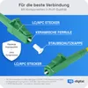hb-digital Glasfaserkabel Netzwerkkabel 20m Simplex Produktbild-Vorschau 5