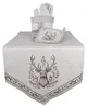 Clayre & Eef Ofenhandschuh 18x30 cm Beige Baumwolle Hirsch Produktbild-Vorschau 5