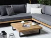 BELIANI Lounge Set Hellbraunes Akazienholz 5-Sitzer mit Produktbild-Vorschau 4