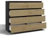 Topeshop M8 120 ANT/ART KPL, Anthrazit, Eiche, 8 Produktbild-Vorschau 8