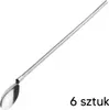 Daalo Metallstrohhalme mit Löffel 6 Stück Produktbild-Vorschau 2
