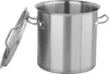 Pentola alta con coperchio 25x25 cm, 12 l, acciaio inox 201 Anteprima dell’immagine prodotto 2