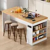 Isola da cucina Flieks con illuminazione a LED e presa di Anteprima dell’immagine prodotto 3