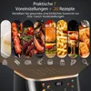 Airfryer 10,5L XL Heißluftfritteuse mit Produktbild-Vorschau 8