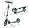 HOMCOM Scooter pliant pour adultes et enfants +14 ans Voir les images du produit 5