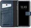 Selencia Echtleder Klapphülle iPhone Xr - Blau Produktbild-Vorschau 3