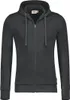 HAKRO Kapuzen-Sweatjacke Premium 605, anthrazit, 4XL Produktbild-Vorschau 3