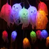 2.5m Halloween Schädel Lichterkette LED Batteriebetrieben Produktbild-Vorschau 1