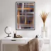 Gerahmtes Poster - Schwarzer Rahmen - Abstraktion modern - Produktbild-Vorschau 6