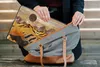 MuchoWow® Laptop Hülle 14 ZollMarmor - Tigerdruck - Gold Produktbild-Vorschau 6