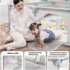 COSTWAY 120 x 120 cm, box per bambini con 50 palline, box Anteprima dell’immagine prodotto 2