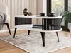 MIRJAN24 Couchtisch Roenni Oval, Wohnzimmer Kaffeetisch, Produktbild-Vorschau 2