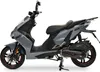 Motorroller 125 ccm Burnout BAD s Grau Produktbild-Vorschau 2