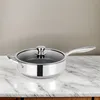 Padella con coperchio in vetro ø28cm con struttura a nido Anteprima dell’immagine prodotto 2