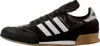A side view of a black Adidas Mundial Goal soccer shoe. Náhled obrázku produktu
