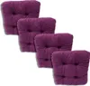 Cuscino trapuntato per sedia viola 38x38x8 cm - 1224 Anteprima dell’immagine prodotto 4