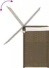 vidaXL Kosz na pranie z 2 przegrodami 53x35x57 cm z Podgląd zdjęcia produktu 7