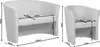 Couchgarnitur - Sofa Set - Schwarz - Kunstleder - 2 Sitzer Produktbild-Vorschau 19