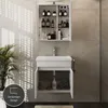 Planetmöbel Badmöbel-Set mit Keramikwaschbecken 63 cm, Produktbild-Vorschau 5