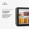 Klarstein lodówka, mini lodówka ze szklanymi drzwiami, mini Podgląd zdjęcia produktu 3